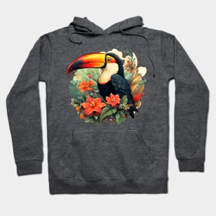 Tropical Toucan Delight Hoodie